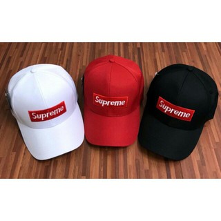 NÓN KẾT SUPREME ĐEN - TRẮNG - ĐỎ