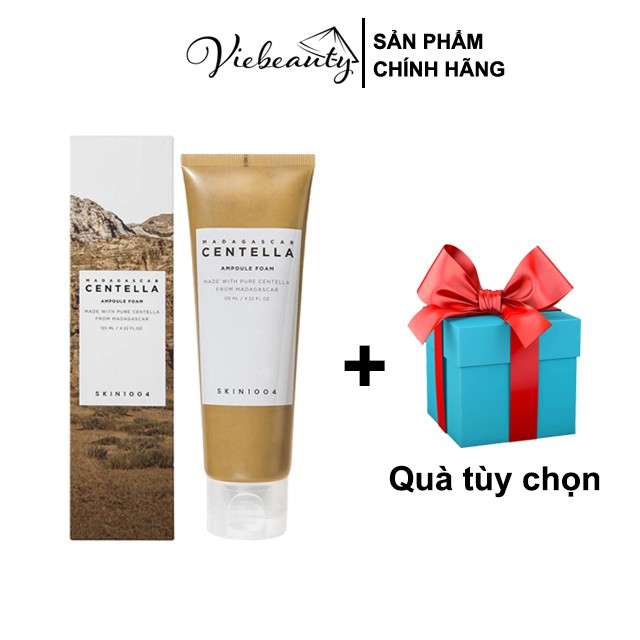 Sữa Rửa Mặt Rau Má Cho Da Mụn, Dưỡng Ẩm Skin1004 Madagascar Centella Ampoule Foam 125ml - Khongcoson