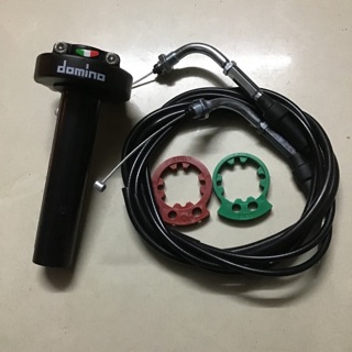 cùm domino 2 dây ga cho xe máy