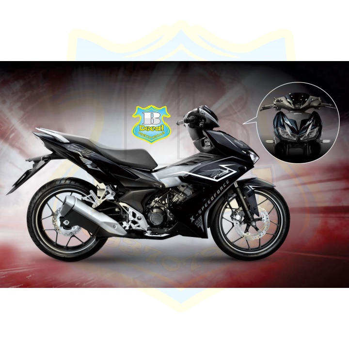 ( Quí khách vui lòng mang ra tiệm cho thợ dán ) Tem winner X 3015 đen