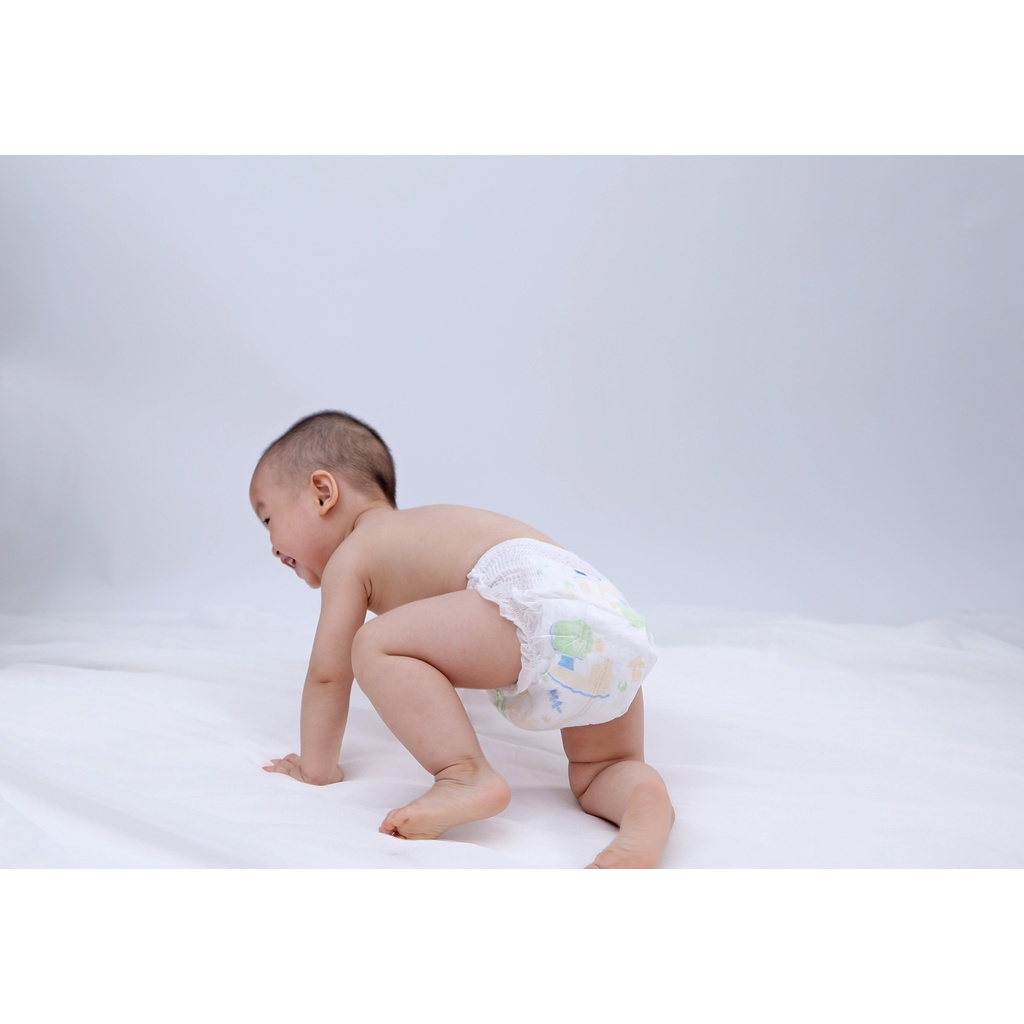 Tã bỉm ZummyPooh by Yubest quần dán đủ size S80/M72/L66/XL60/XXL56/XXXL52