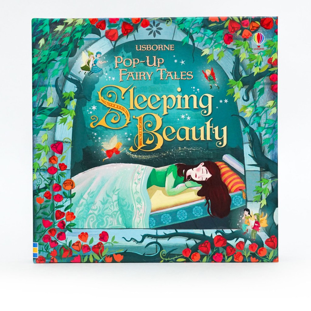 Sách Usborne - Pop Up Fairy Tales Sleeping Beauty - Truyện cổ tích công chúa ngủ trong rừng bằng tiếng anh