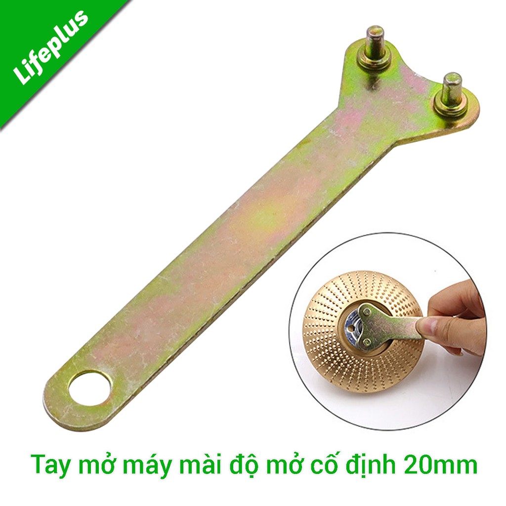 Tay mở máy mài độ mở cố định 20mm mạ kền