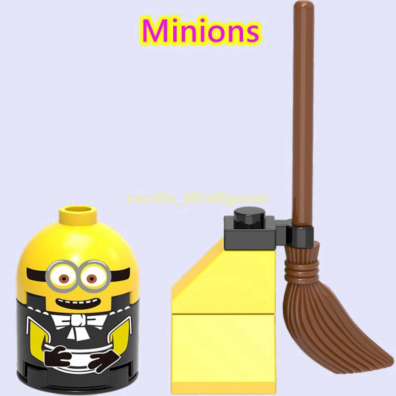 Đồ chơi Lego mini hình Minion hoạt hình dễ thương bắt mắt