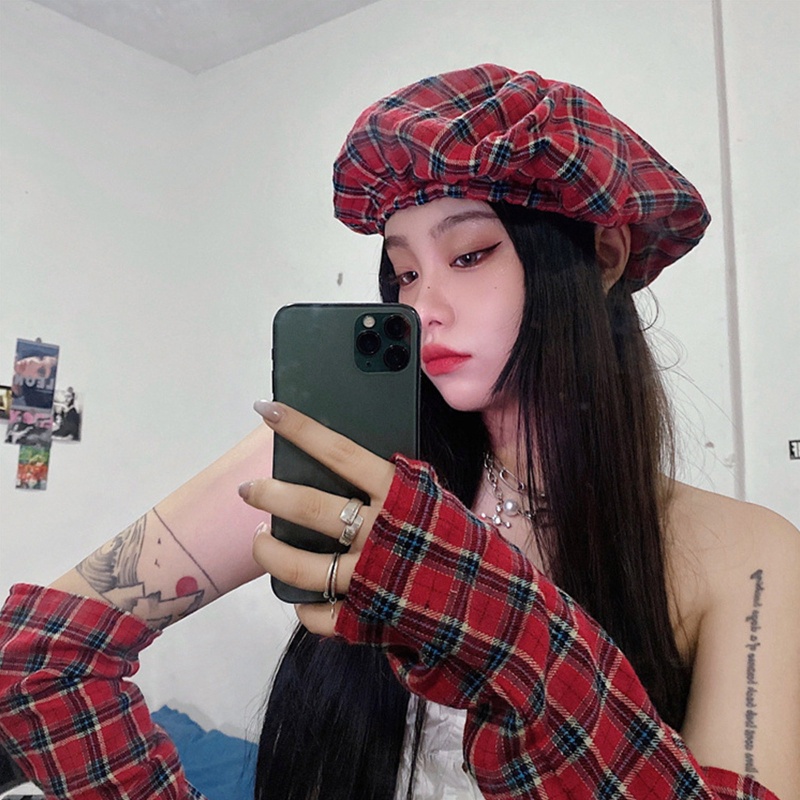 Găng tay hở ngón phong cách retro Pháp