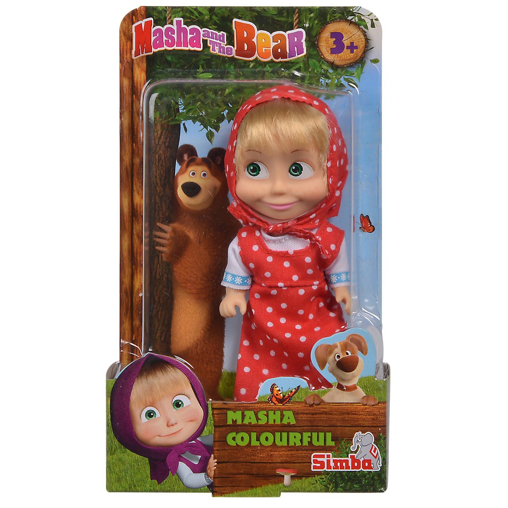 Đồ Chơi Búp Bê MASHA AND THE BEAR Masha Colourful 109301678