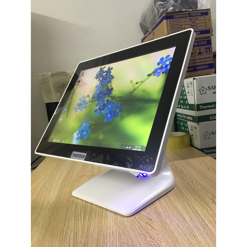 Máy pos bán hàng cảm ứng SUMI T15 core i3 1 màn hình