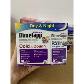 Vỏ chai Dimetapp 3 chai Mỹ