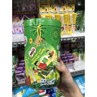 Milo lon bột phiên bản Tết 285g