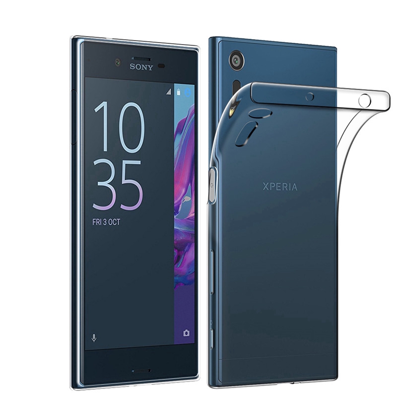 ỐP silicon trong suốt mềm mỏng cho Sony Xperia Z1 Z2 Z3 Z5 X XA XA1 XA2 Ultra XZ XZ1 XZS XZ2 XZ3 L1 L2