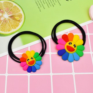 Cột / Kẹp Tóc Hoa Mặt Trời Cho Bé Gái