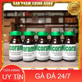 NICORAMIN CHÍCH ĐÁ , GIÚP TĂNG BO CHO GÀ ĐÁ NẠP, TỐC ĐỘ 1ML