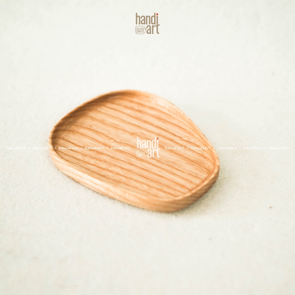 Dĩa gỗ lêch, Khay gỗ bàn ăn -  wooden tray