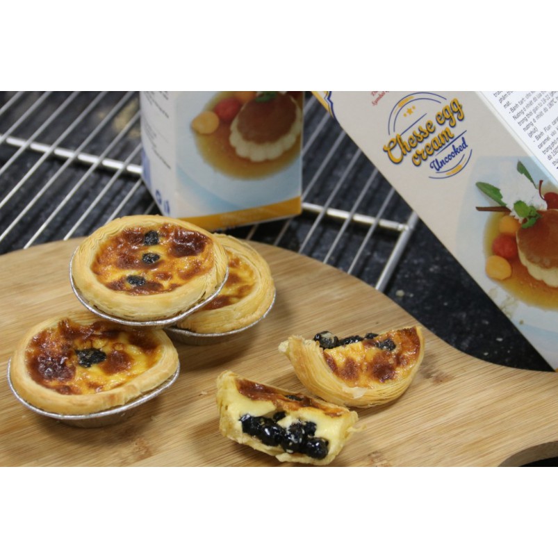 Combo 30 Đế Bánh Tart Trứng và 1kg Kem Phô Mai Thơm Béo | BigBuy360 - bigbuy360.vn