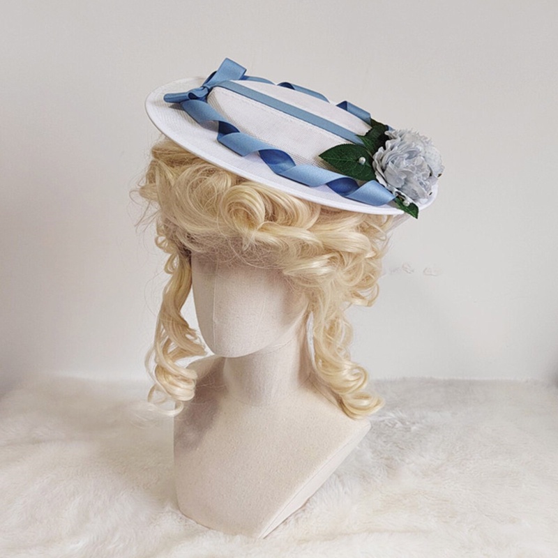 Mũ Rộng Vành Đính Hoa Thời Trang Hè Xinh Xắn Cho Nữ