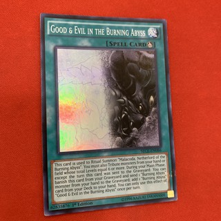 [Thẻ Bài Yugioh Chính Hãng] 'Good & Evil In The Burning Abyss'