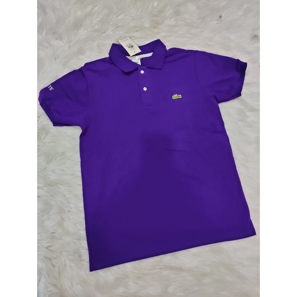 Áo tay ngắn có cổ thun cá sấu dành cho nam sale