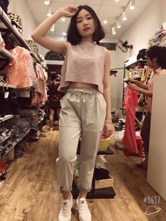 Quần baggy thô