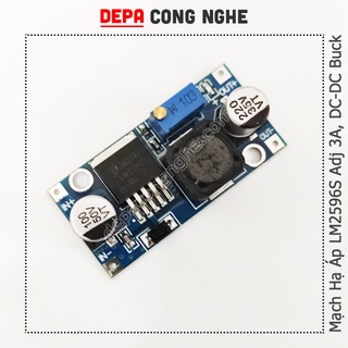 Mạch hạ áp, giảm áp dc lm2596 3a adj, mạch nguồn hạ áp 3v3, 5v, 9v, 12v, mạch hạ áp dc-dc buck lm2596s