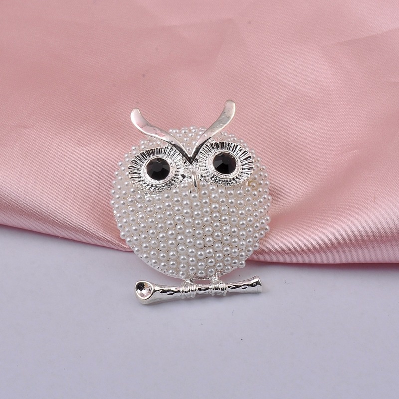 Ghim CàI ÁO HìNh Chú Cú ĐíNh Kim Cương Giả ThờI Trang Cho Nam Nữ