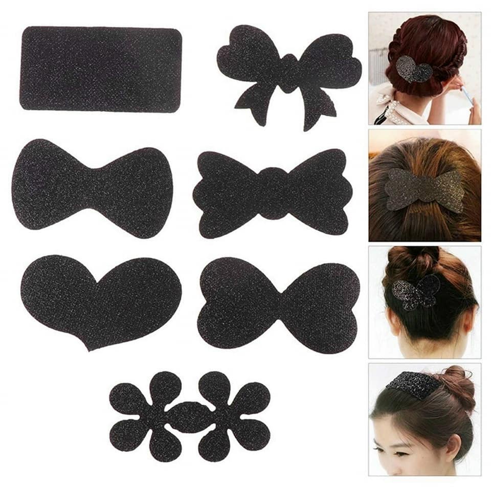 Bộ Dán Trang Trí Tóc Tự Dính Cố Định Tóc Trang Điểm Siêu Xinh 10 Miếngn Hình Khác Nhau