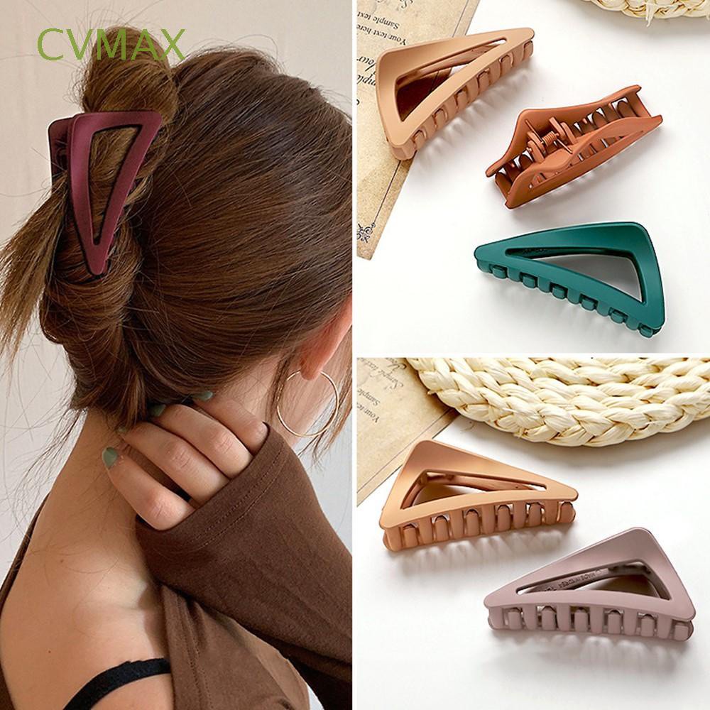 CVMAX 6 Colors Available Big Hair Clips Women and Girls Large Hair Claw Clips Hair Styling Accessories Thick Thin Hair Fashion Non Slip Strong Hold/Multicolor