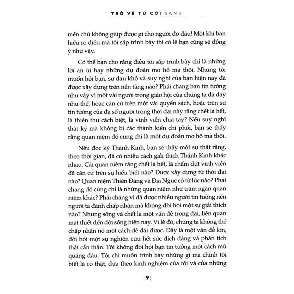 Sách First News - Trở Về Từ Cõi Sáng | BigBuy360 - bigbuy360.vn