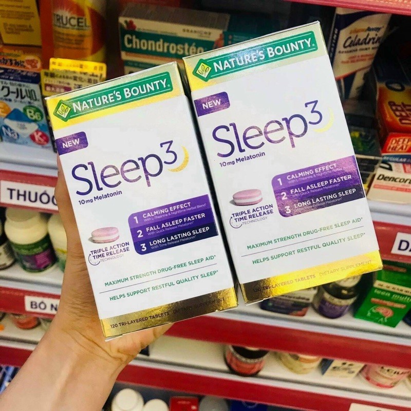 120 VIÊN SLEEP NATURE'S BOUNTY CỦA MỸ