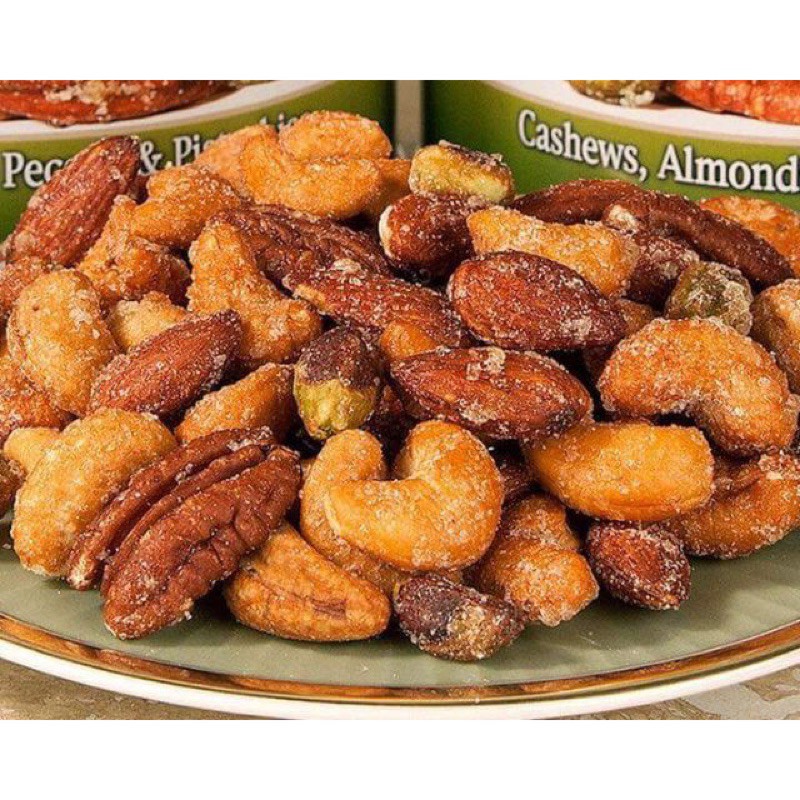 ( Date 2023)Hạt hỗn hợp tẩm mật ong Savana Orchards honey roasted nut 850g