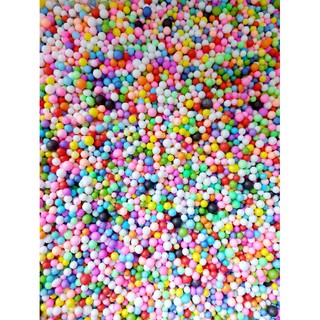 Xốp các Màu, mix màu,Trắng, Liti, Bỏng Ngô, Jelly Cube Làm Slime toru_slime