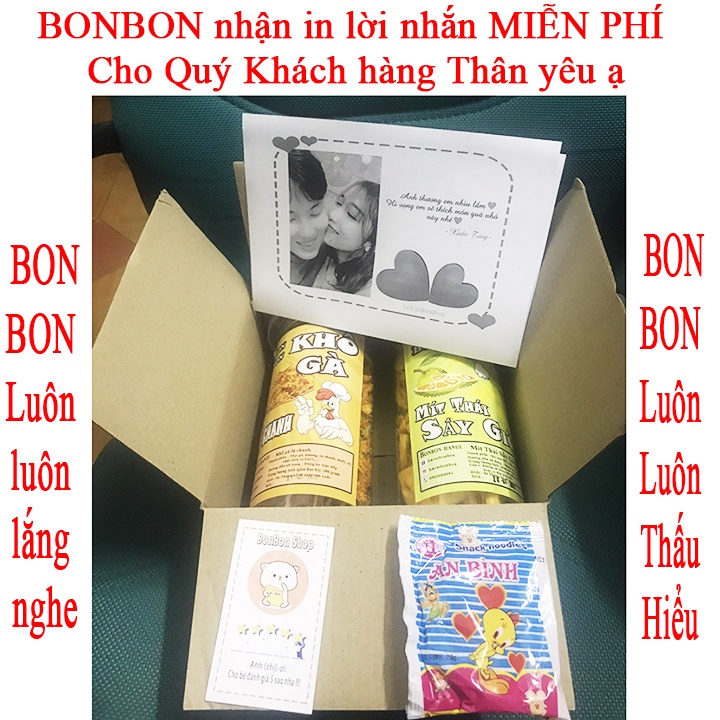 Gạo lứt rong biển ăn ngay 320g BONBON Đồ ăn vặt Hà Nội vừa ngon,vừa rẻ. Bonbon