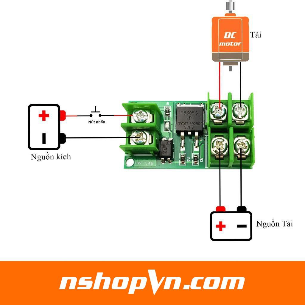 Mạch Đóng Ngắt MOSFET Cách Ly