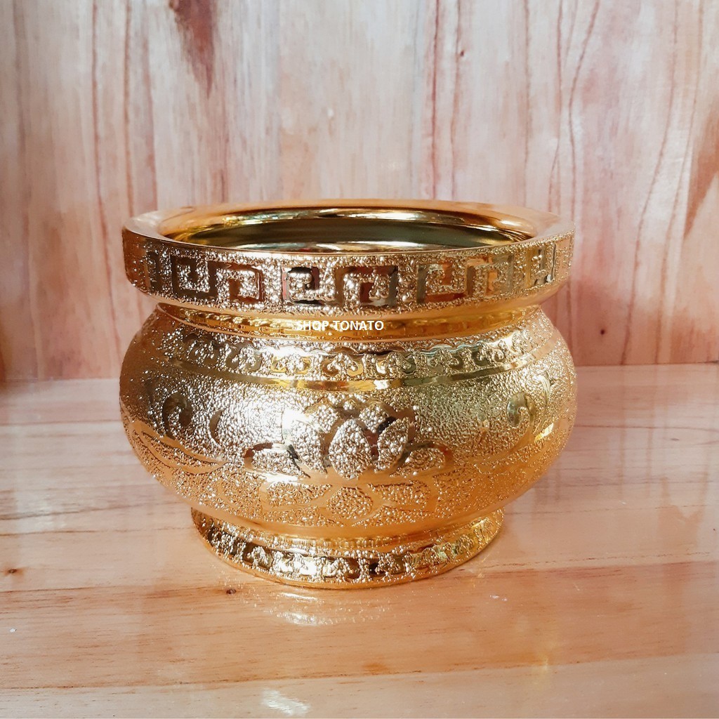 LƯ HƯƠNG,BÁT HƯƠNG KIM SA ĐƯỜNG KÍNH 9CM,10CM,11CM,12.5CM,14.5CM
