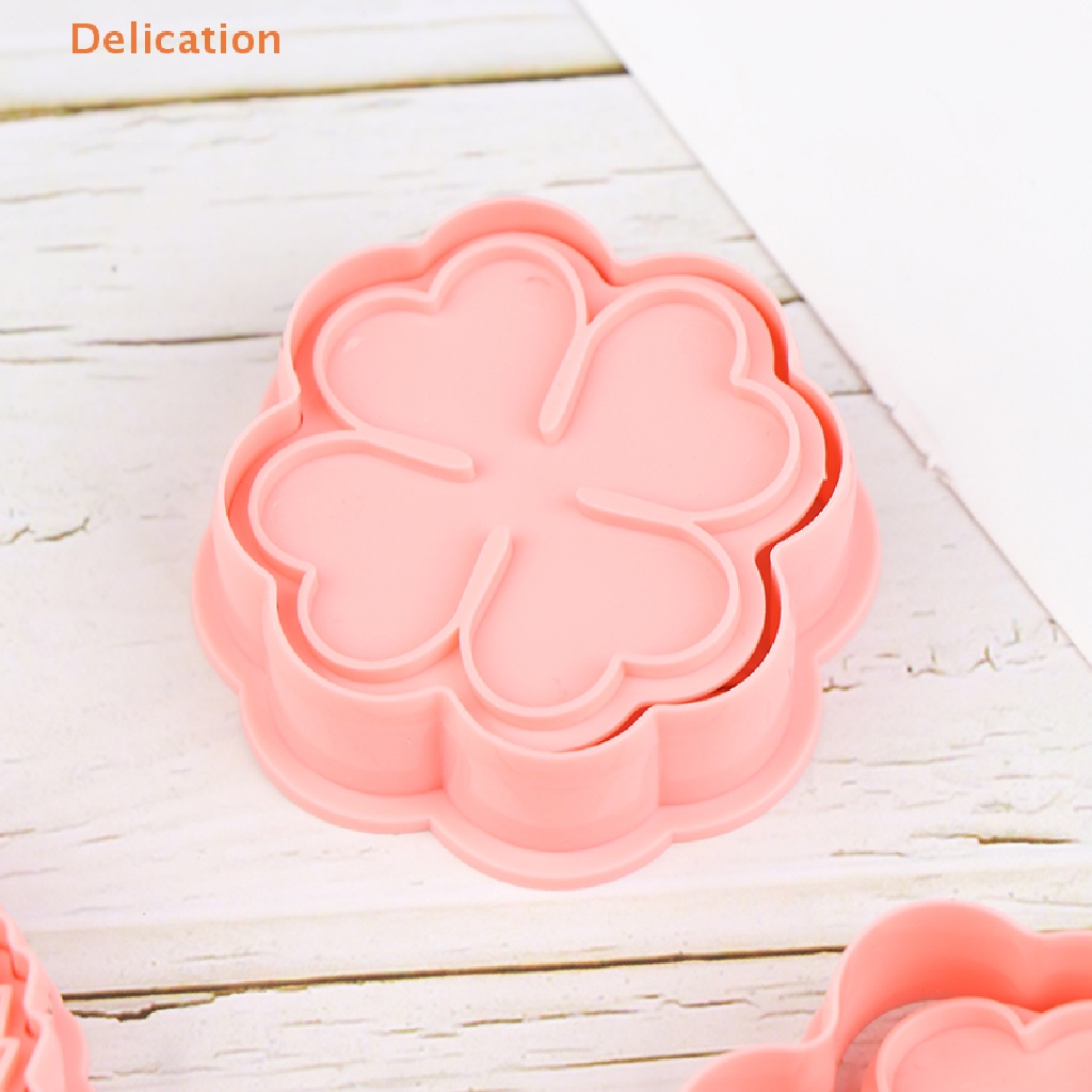 Set 8 Khuôn Nhấn Làm Bánh Quy Hình Lá 3D