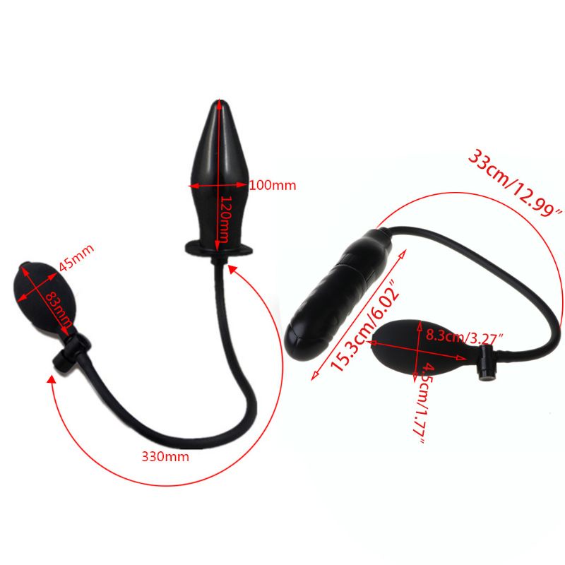 Dụng Cụ Bơm Hơi Vệ Sinh Mông Bằng Silicone Pu