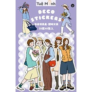 Bộ 40 sticker girl, boy street style - nhãn dán cô gái, chàng trai thời trang dạo phốSTI47