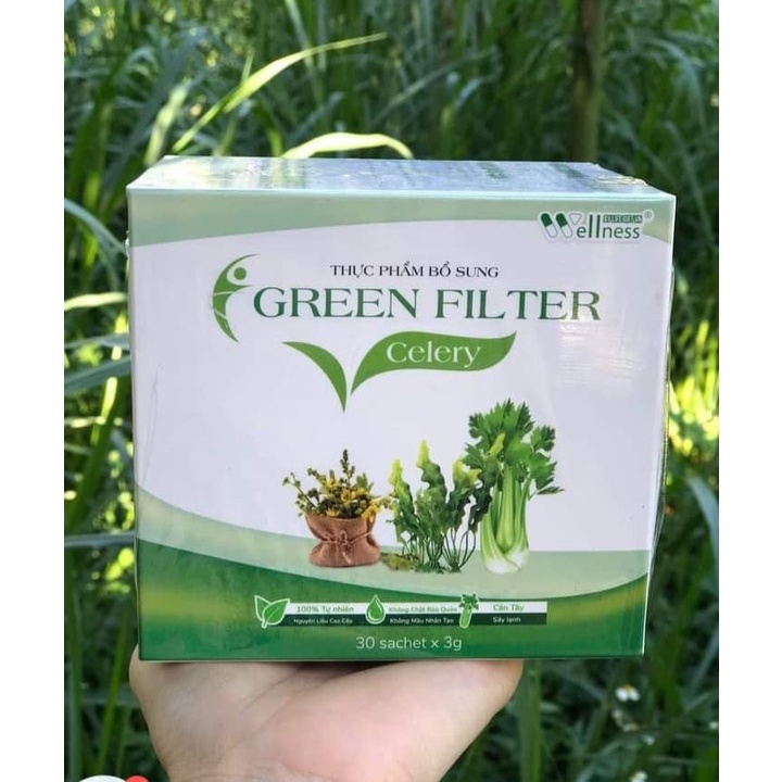 Thực phẩm bổ sung bột Cần tây – diệp lục Green Filter Celery