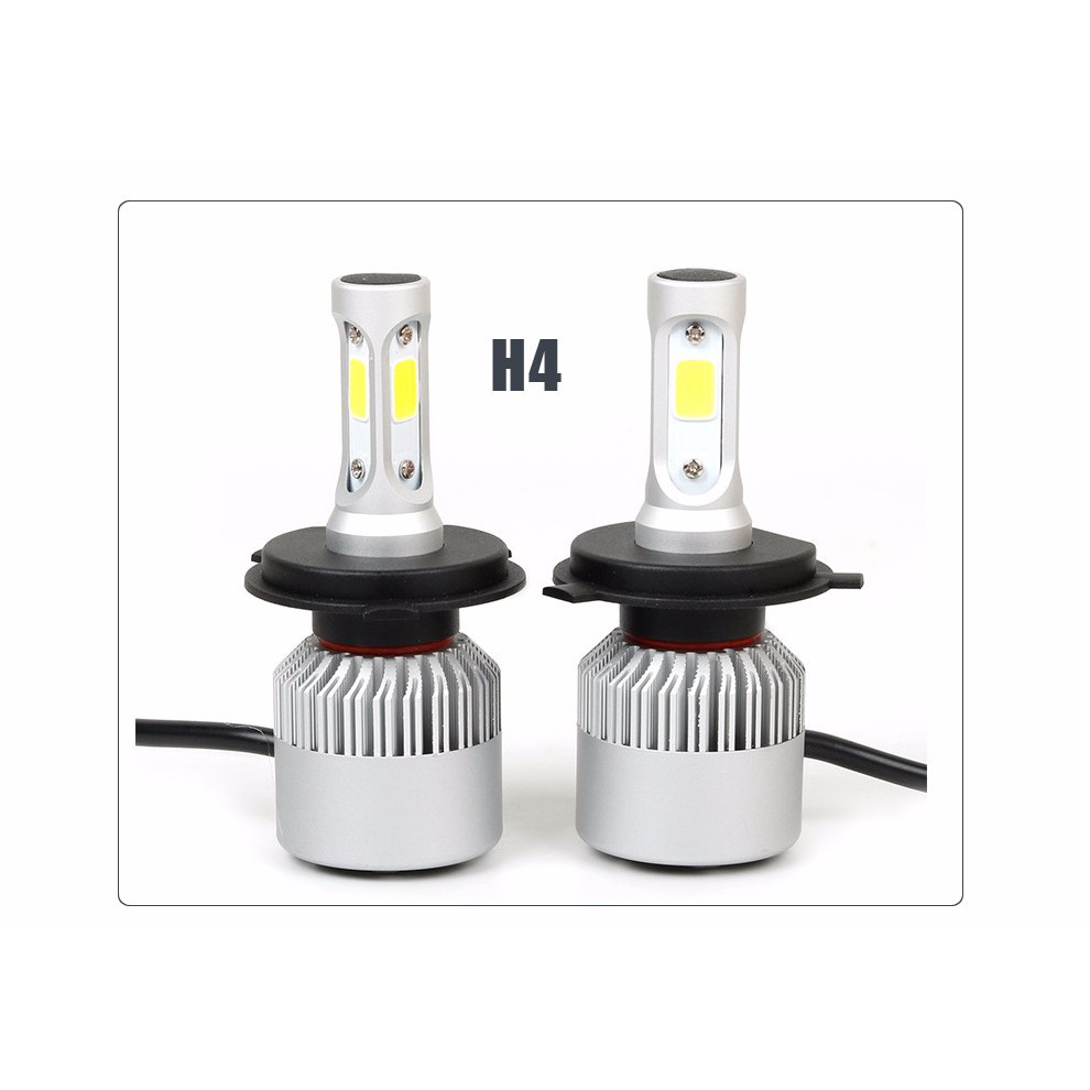 Bộ 2 đèn pha led X7 chân H4 siêu sáng