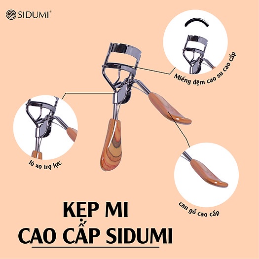 Kẹp mi cao cấp Sidumi kẹp uốn cong mi chính hãng Hàn Quốc SDM K121