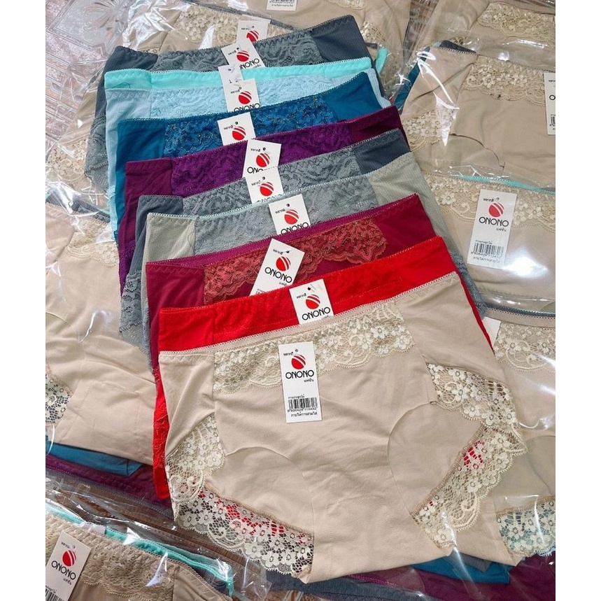 Quần lót Cotton phối ren thông hơi thoáng mát cho phái nữ MS03