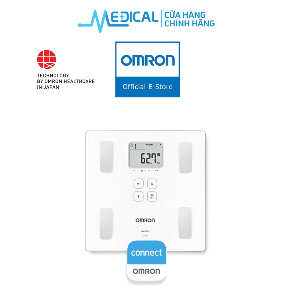 Máy đo thành phần, phân tích lượng mỡ cơ thể OMRON HBF-214 chính hãng - MEDICAL