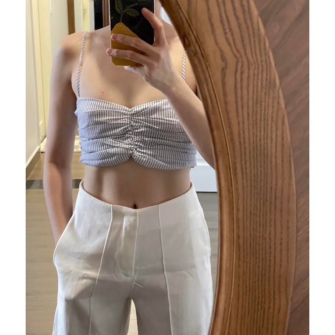 HINWORKSHOP | Áo 2 dây nhún ngực Aley Ruched Top