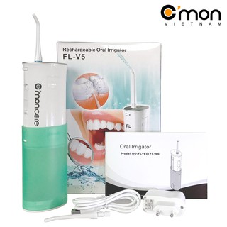 Máy tăm nước du lịch không dây C'MON CARE siêu gọn (xanh lá)