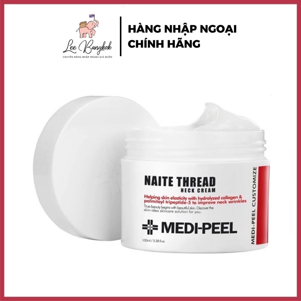 Kem Dưỡng Da Vùng Cổ Medipeel Naite Thread Neck Cream 100ml- Nuôi Dưỡng,Làm Săn Chắc Vùng Da Cổ