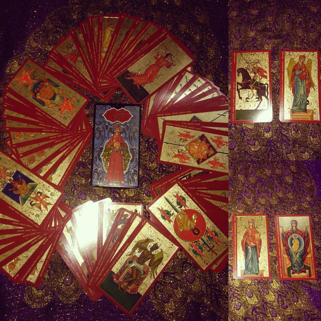 Bài Golden Tarot of the Tsar