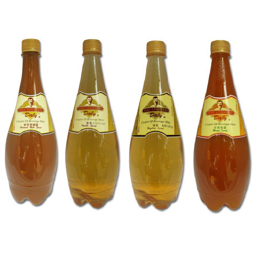 Siro MAULIN caramel / vanilla / hạt dẻ / hokaido / xoài chai 1.3kg