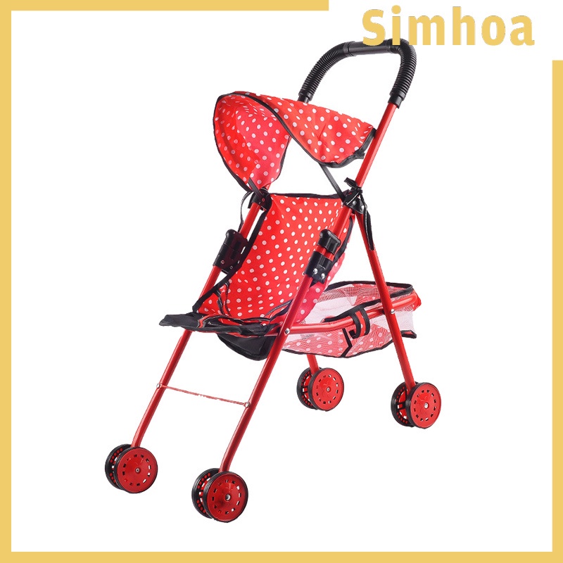 Xe Đẩy Búp Bê Đồ Chơi Có Thể Gấp Gọn