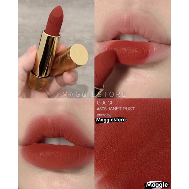 SON GUCCI LOUISA RED MATTE FULL BOX