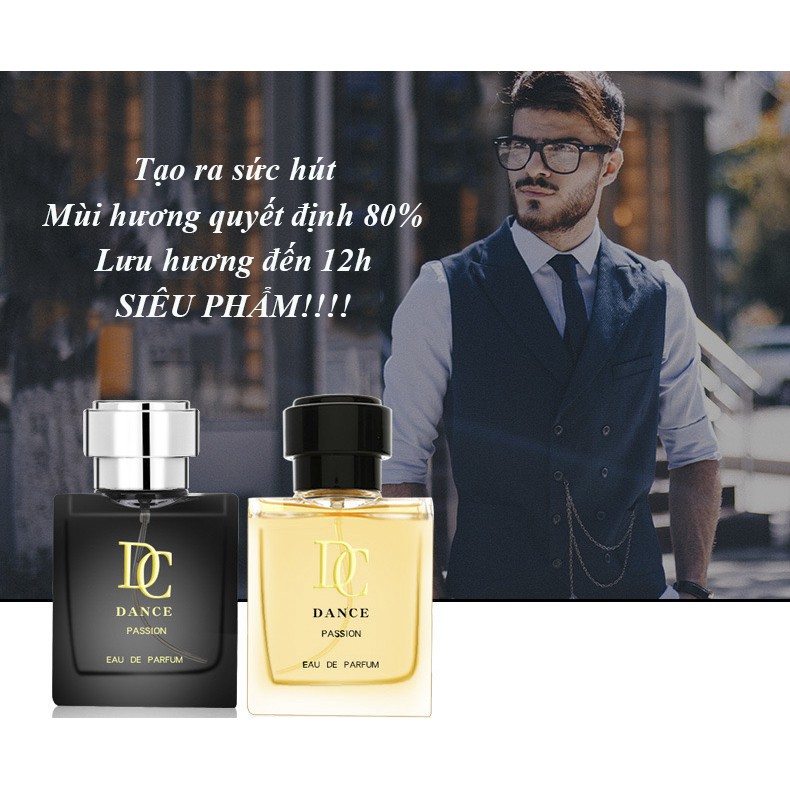Nước hoa nam DANCE cao cấp 70ml lưu hương lên đến 12 giờ tặng kèm nước hoa hãng 5ml | BigBuy360 - bigbuy360.vn