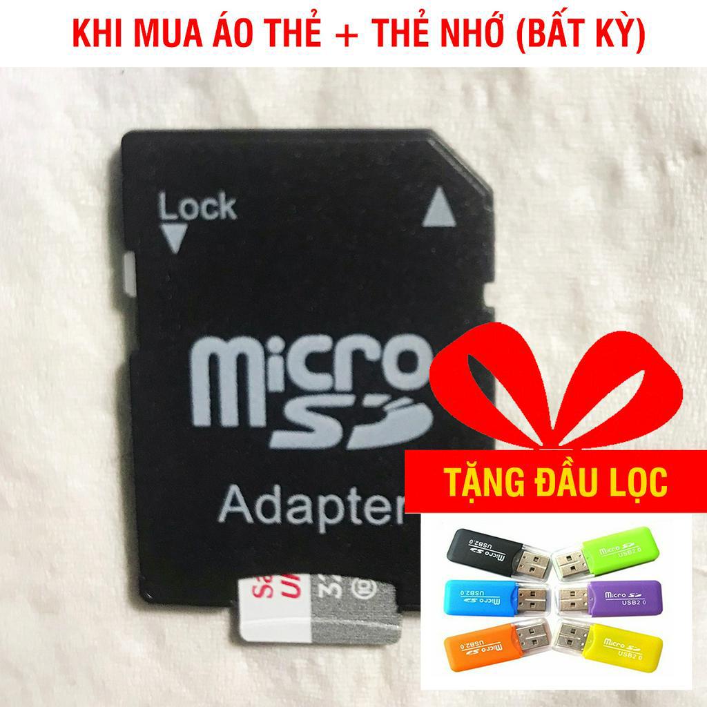 Thẻ nhớ Micro SD chuyên dụng 16gb/32gb kèm áo thẻ tốc độ cao